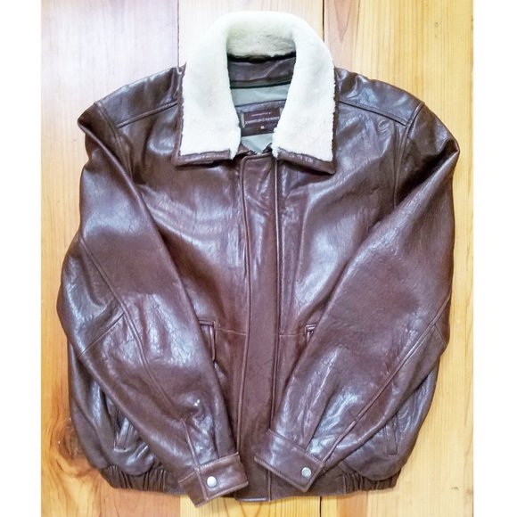 Johnston & Murphy Lambskin Leather Jacket XL - Picture 7 of 9